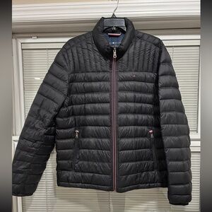 Tommy Hilfiger Men's Black Quilted Puffer Jacket